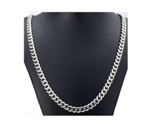 Gorgeous 7 mm Stainless Steel Unsex Neck Chain