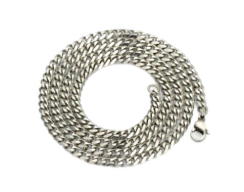 Gorgeous 7 mm Stainless Steel Unsex Neck Chain