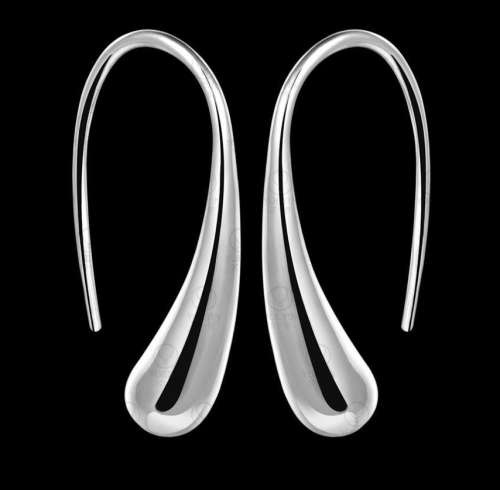 Quality 925 Sterling Silver Tear Drop Earrings Imported Filled Jewellery