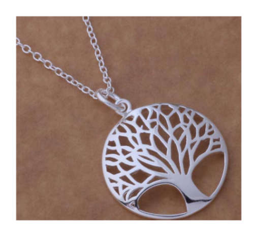 Fancy (SISSYGIRLS) 925 Sterling Silver Tree Of Life Pendant Imported Filled Jewelry