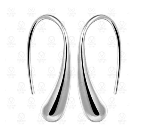 Quality 925 Sterling Silver Tear Drop Earrings Imported Filled Jewellery