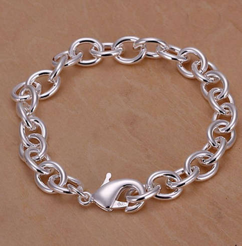 Lovely 925 Sterling Silver Bracelet Imported Filled Jewellery