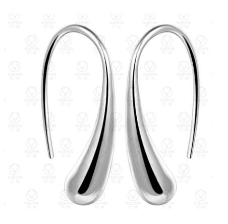 Quality 925 Sterling Silver Tear Drop Earrings Imported Filled Jewellery