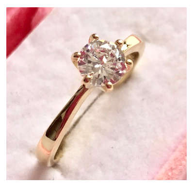 Popular **SISSYGIRLS** 1.2ct Sim. Diamond Ring Imported