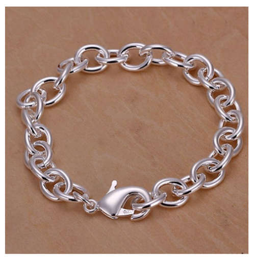 Lovely 925 Sterling Silver Bracelet Imported Filled Jewellery