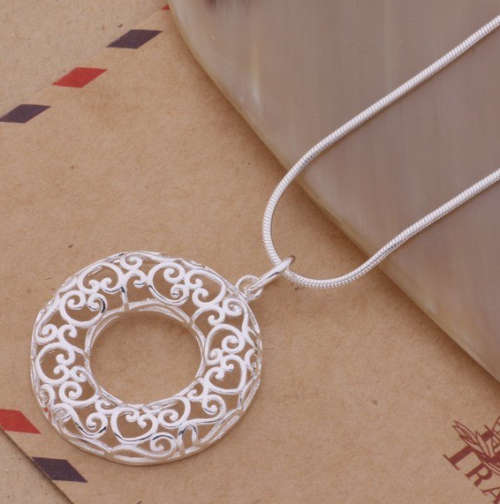 Eye Catching 925 Sterling Silver Pendant with Free Matching 925 Chain Imported Filled Jewellery