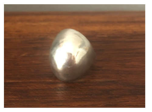 Gorgeous 925 Sterling Silver Dome Ring