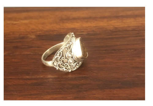 Solid 925 Sterling Silver Gemstone Ring