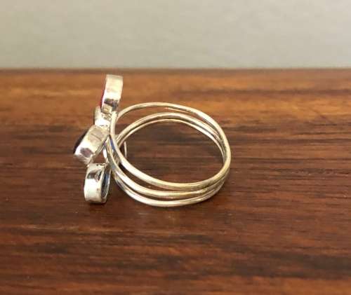Gorgeous 925 Sterling Silver Gemstone Ring