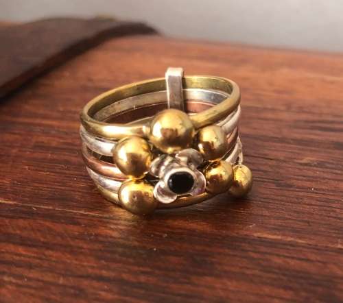 Sparkling 925 Sterling Silver Gemstone Ring