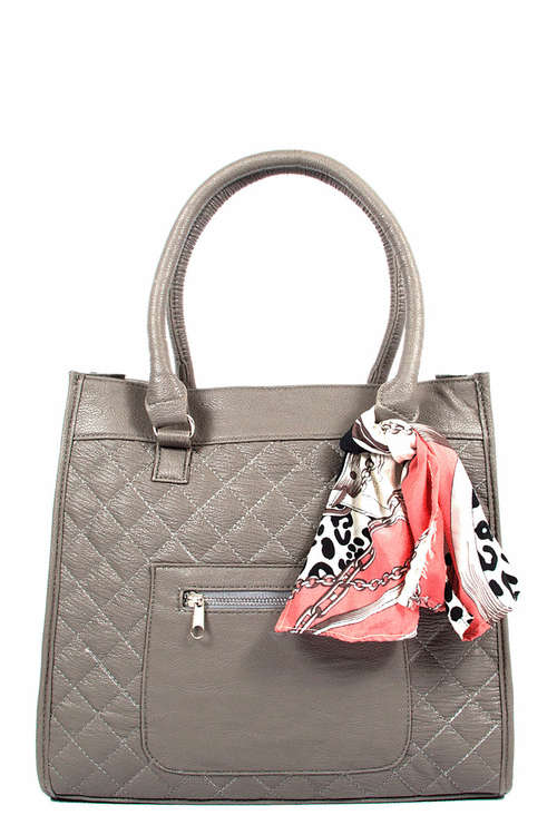 Awesome Fashion Handbag with Scarf