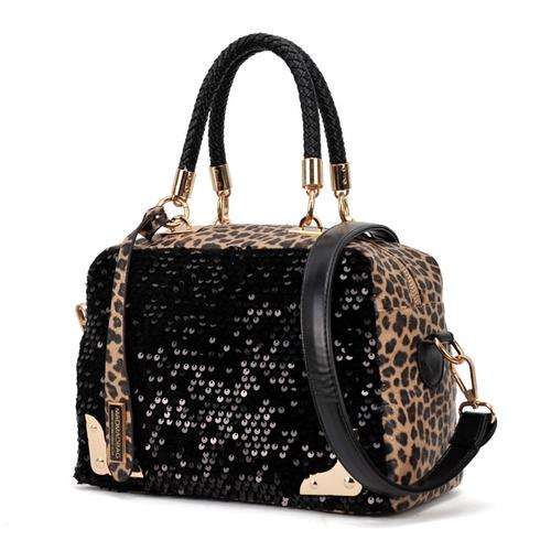 Sexy Dazzling Sequins Leopard Handbag