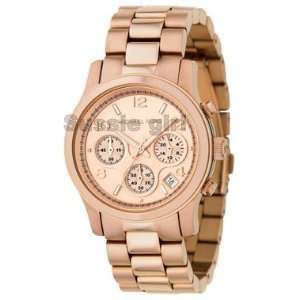 Chronograph Rose Gold Womens Watch