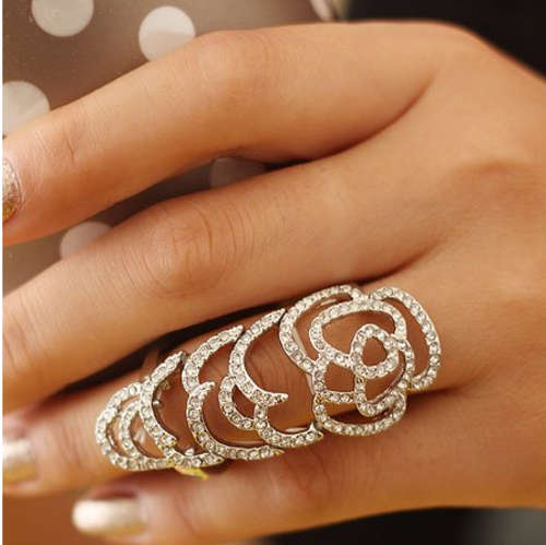 SILVER DRESS RING