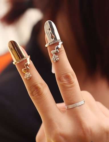 Sexy Gold Nael Ring