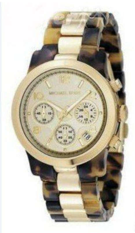 Brown and Gold Womens Watch
