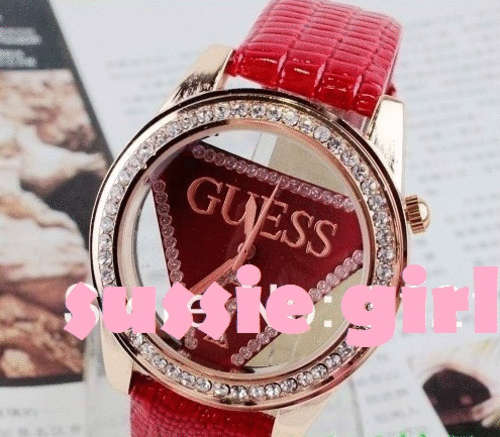 GORGEOUSE  WATCH (RED)