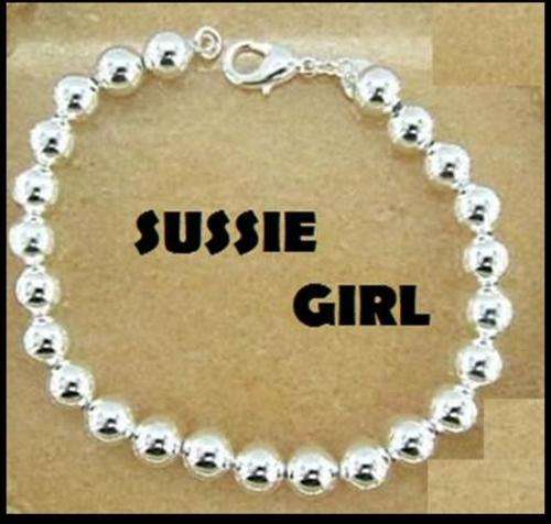 ^^^^^^UNIQUE HOLLOW PEARL BRACELET SET IN .925 SILVER ^^^^^