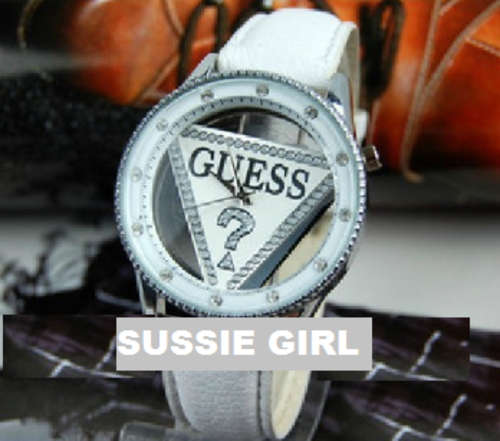 $$$$ GORGEOUS WHITE HIGH FASHION WATCH $$$