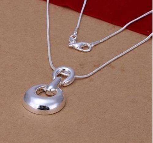 EXQUISED PENDANT AND NECKLACES DE IN .925 STERLING SILVER