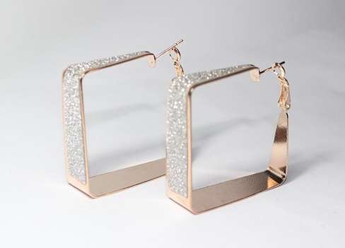 NEWLY IMPORTED GOLD AND SILVER EARRINGS