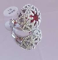 EXQUISITE AND A MUST HAVE SILVER RING