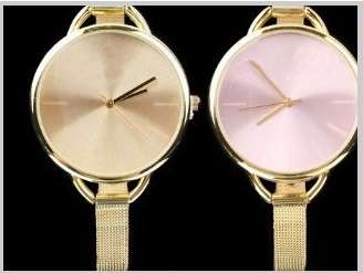 HIGH FASHION GOLD WOMAN'S WATCH