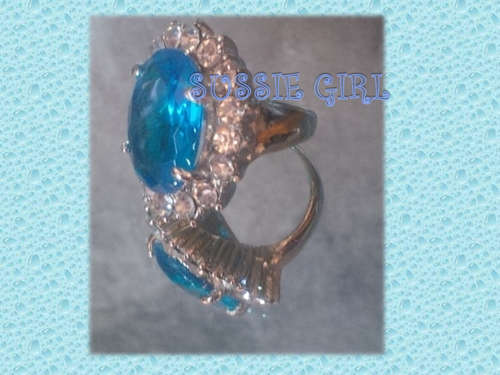 SUSSIE GIRL'S IMPORTED SILVER PRINSESS RING