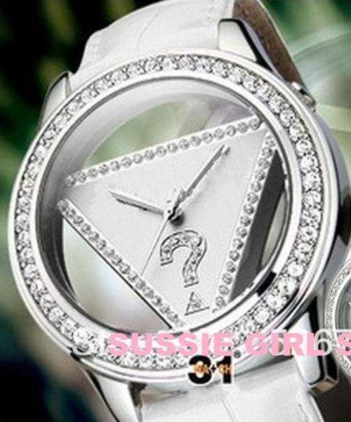 HIGHLY INDIVIDUAL WOMANS WHITE WATCH