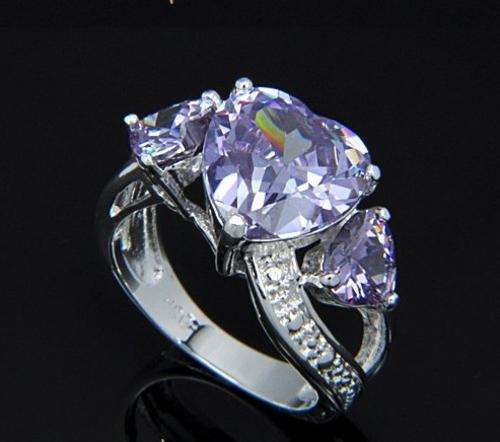 WOW NEWLY IMPORTED BRILLIANT CUT STERLING SILVER RING