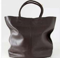 Hot New Arrival Chocolate  Genuine Leather Women's Handbag