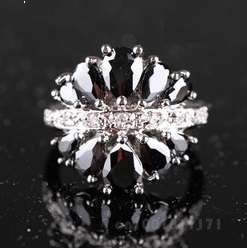 BRILLIAN CUT 925 STERLING SILVER RING
