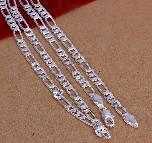 NEWLY IMPORTED 6mm SILVER UNISEX CHAIN
