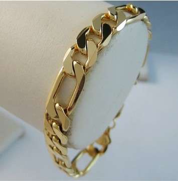 18kt Solid 5mm Gold Plated Unisex Bracelet