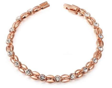 SPECTACULAR AND STYLISH AUSTRIAN CRYSTAL TENNIS BRACELET