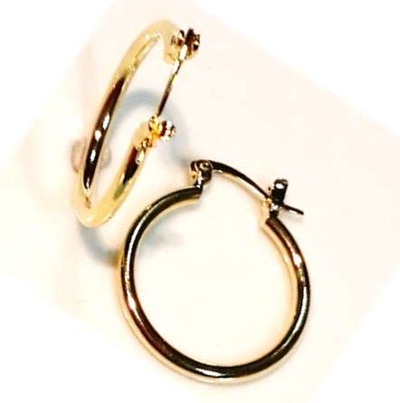 Bella's Blossoming and Stylish 24ct Yellow Gold Filled Earrings