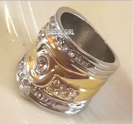Impressive and Sexy Simulated Diamond Ring #Size 7