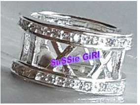 Fascinating and Stylish Roman Memorial Diamond Ring #Size 7 or 9 Available