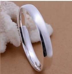 Stunningly & Gorgeous 925 Sterling Silver Filled High Quality 10mm Bangles