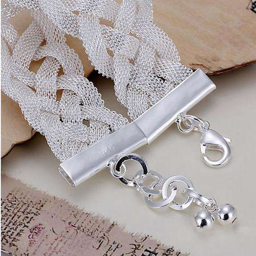 **Exceptional and Good Looking 925 Silver Bracelet