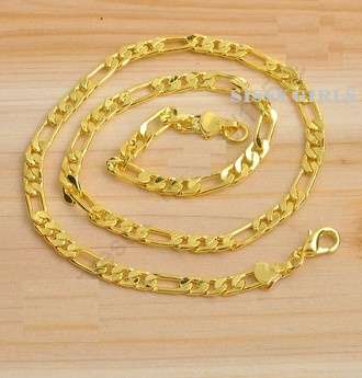 --45cm-- Unisex 18ct Yellow Gold Filled Imported From Dubai Chain