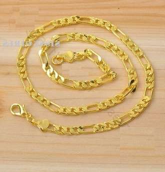 Quality --45cm-- Unisex 18ct Yellow Gold  Imported From Dubai Chain