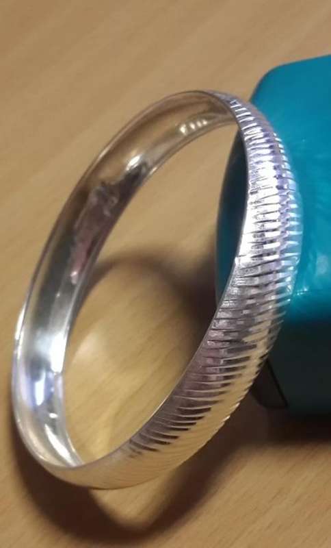 23mm Genuine Sterling Silver Newly Imported from Turkey Bangle