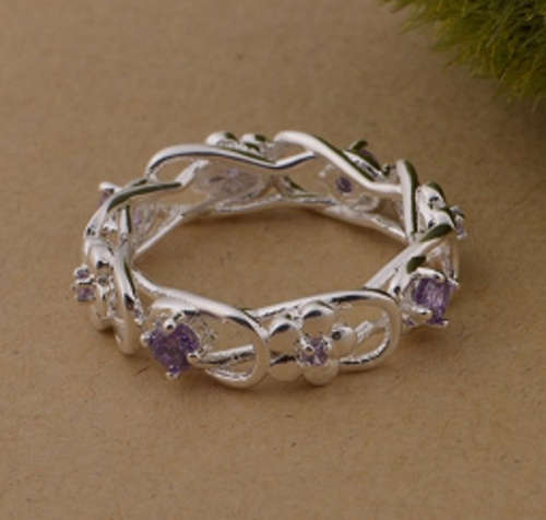 -- Size 8 -- Awesome New Arrival Purple Amethyst Ring