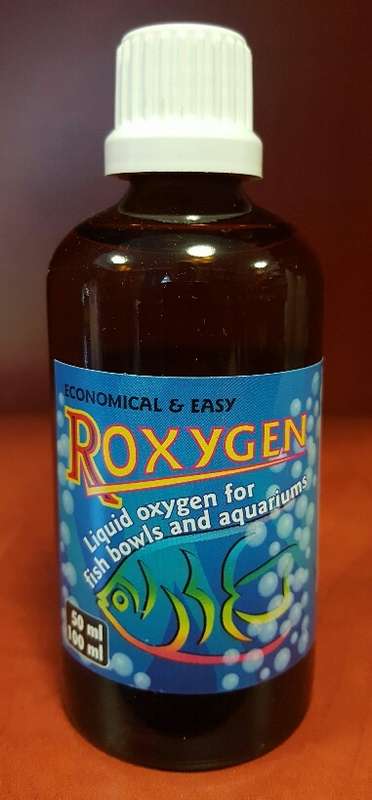 Roxygen 100ml - Liquid Oxygen for Aquariums/Fish Bowls