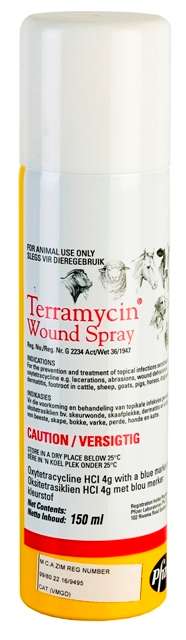 TERRAMYCIN Wound Spray
