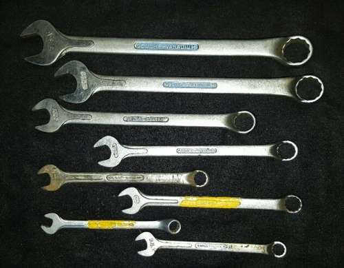 Mixed set of Gedore Spanners (British)