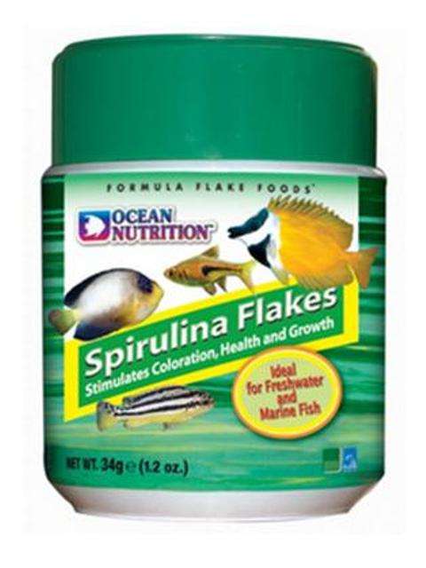 OCEAN NUTRITION - SPIRULINA FLAKES 34g
