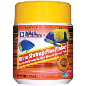 OCEAN NUTRITION - BRINE SHRIMP PLUS FLAKES 34g