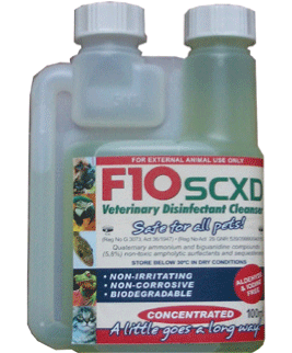 F10 SCXD Veterinary Disinfectant Cleanser
